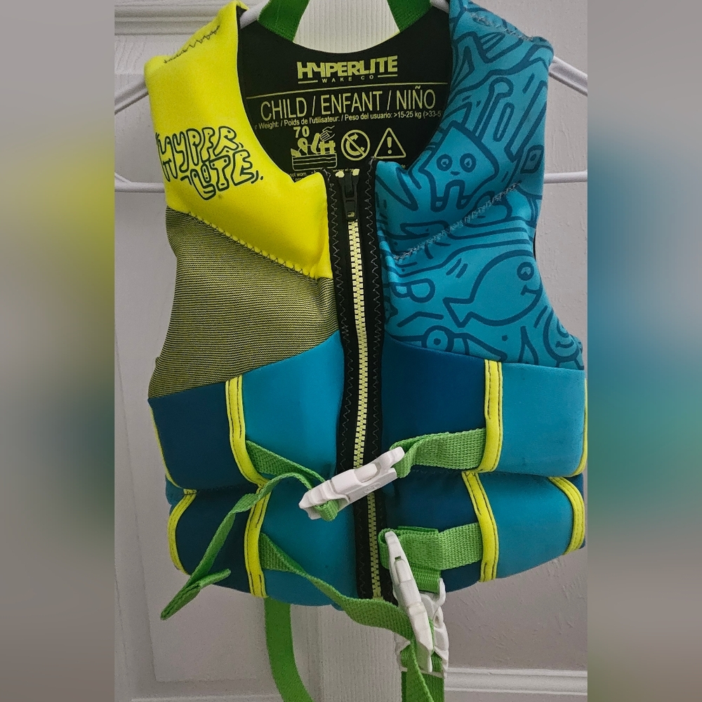 Hyperlite Child Life Jacket PFD.